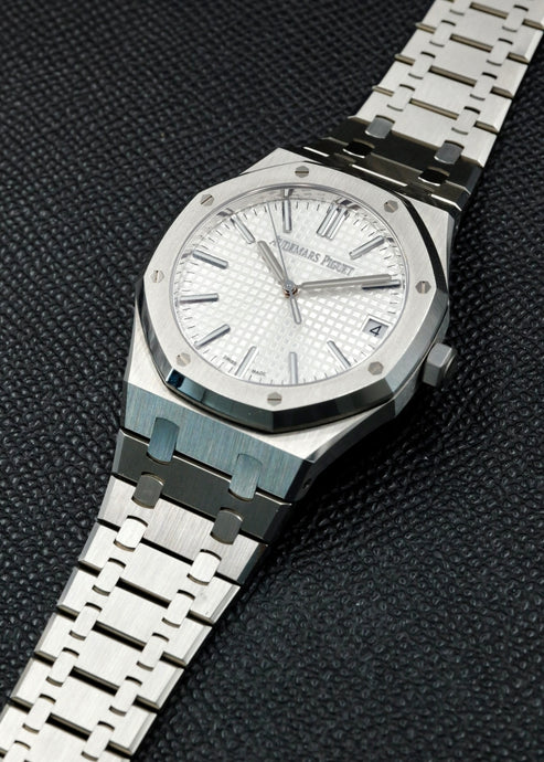 AP Royal Oak 41mm 15510ST White Dial - Image 4