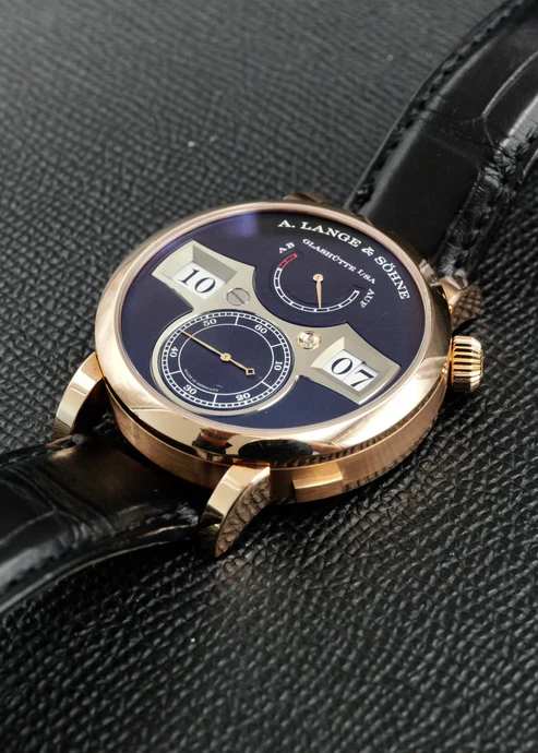 A. Lange & Sohne Zeitwerk 142.031 Rose Gold Upgraded Movement - Image 4