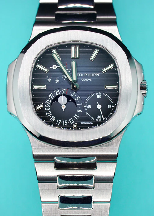 Patek Philippe Nautilus Moonphase 5712/1A Tiffany Stamped Dial - Image 5