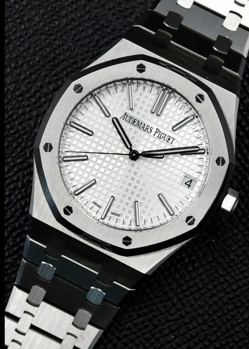 AP Royal Oak 41mm 15510ST White Dial - Image 5