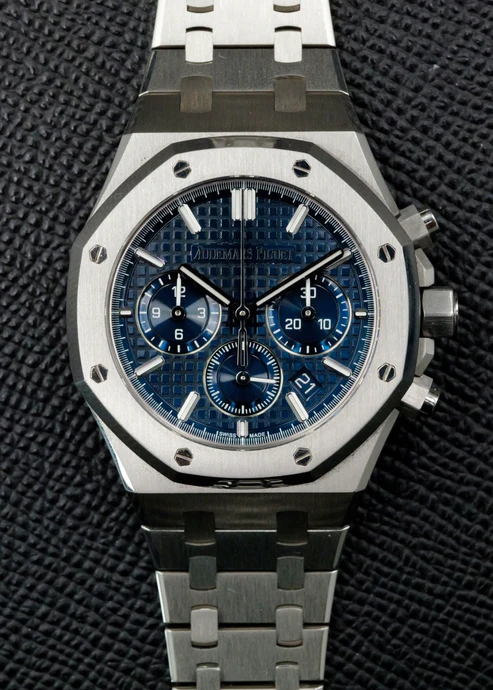 AP Royal Oak Chronograph 38mm 26715ST Blue