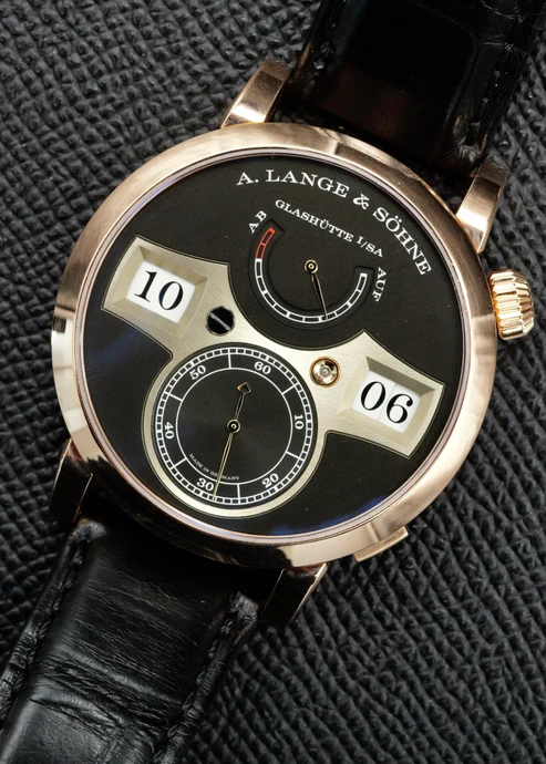 A. Lange & Sohne Zeitwerk 142.031 Rose Gold Upgraded Movement - Image 5