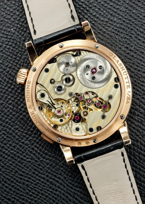 A. Lange & Sohne Zeitwerk 142.031 Rose Gold Upgraded Movement - Image 3