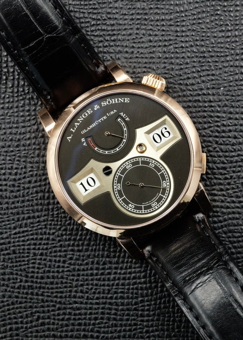 A. Lange & Sohne Zeitwerk 142.031 Rose Gold Upgraded Movement - Image 6