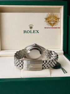 Rolex Datejust 36mm Jubilee bracelet silver diamond dial