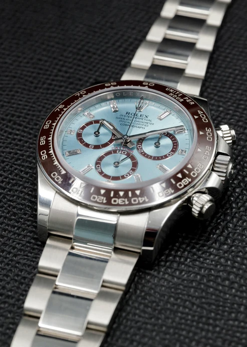 Rolex Daytona 126506 Ice Blue Dial with Baguette Diamond Markers - Image 6