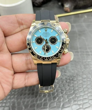 Daytona 126518 ARF 1:1 Best Edition Tiffany Blue Dial on Oysterflex Strap DD4131 V2 (Weighted)