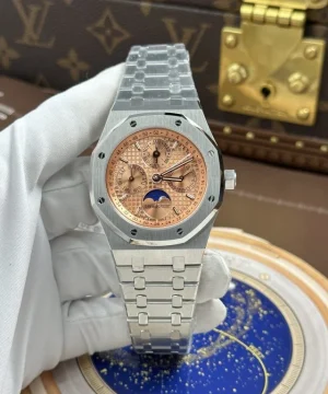 Audemars Piguet Royal Oak Perpetual Calendar 26615TI Salmon Dial 41mm
