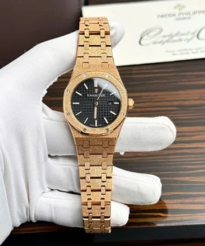 Audemars Piguet Royal Oak 67653OR Women Quartz Movement 34mm Super Clone