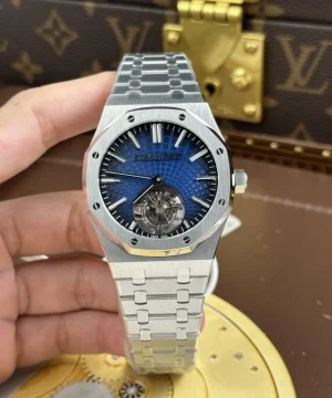 Audemars Piguet Royal Oak Selfwinding Flying Tourbillon 26530ST Smoke Blue Dial 41mm