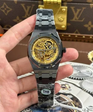 Audemars Piguet Royal Oak 15416 Skeleton Dial Black Ceramic THB Factory 41mm