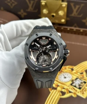 Audemars Piguet Royal Oak Concept Flying Tourbillon UAE Version Black Rubber Strap 42mm Super Clone