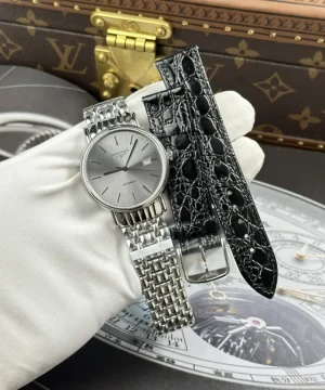 Longines Presence Silver Gray Dial Metal Strap 40mm Super Clone