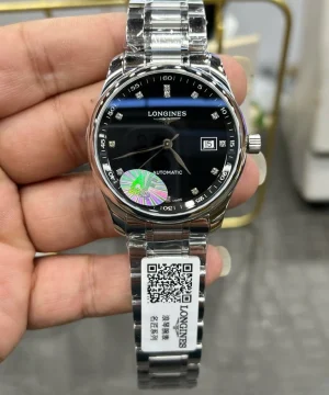 Longines Master Collection Black Dial Metal Wire 38.5mm Super Clone