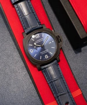 PAM1664 Carbotech VSF 1:1 Best Edition on Blue Leather Strap P.9010 Clone