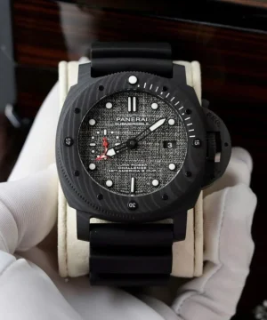 PAM1039 Luna Rossa Submersible 47MM VSF 1:1 Best Edition on Blue Fabric Strap P900