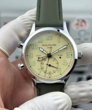 Patek Philippe Calatrava Pilot Travel Time 5524G Imitation Watch 42mm