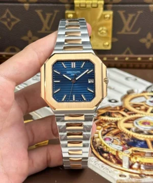 Patek Philippe Cubitus 5821 Demi Rose Gold Blue Dial Automatic Movement 45mm