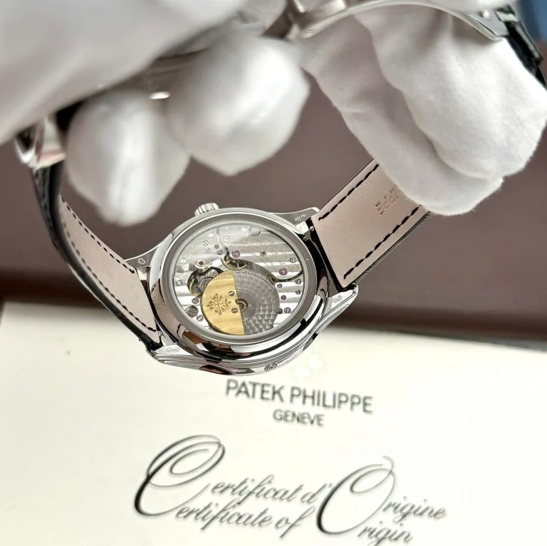 Patek Philippe Grand Complications 5327 Gray Dial Leather Strap 40mm - Image 6