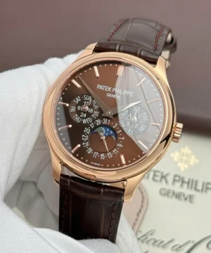 Patek Philippe Grand Complications 5327 Brown Dial Leather Strap 40mm
