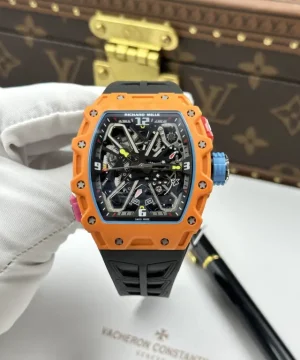 Richard Mille RM35-03 Rafael Nadal Salmon Case Quartz TPT 43.2x50mm