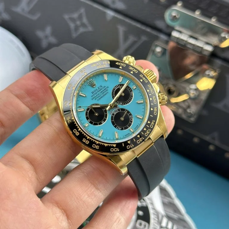 Daytona 126518 AVF 1:1 Best Edition Tiffany Blue Dial on Oysterflex Strap DD4131 (Mod) - Image 3