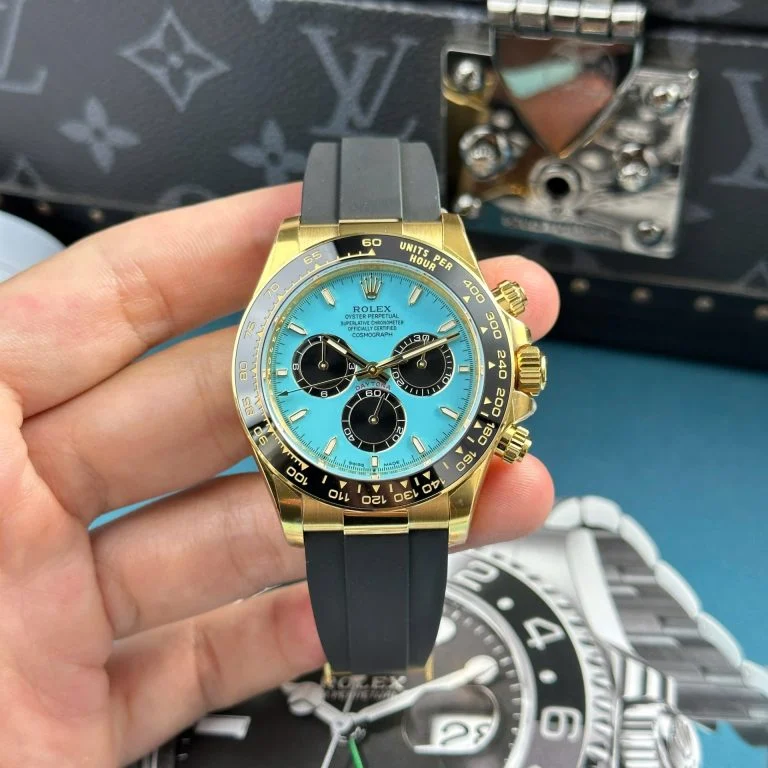 Daytona 126518 AVF 1:1 Best Edition Tiffany Blue Dial on Oysterflex Strap DD4131 (Mod)