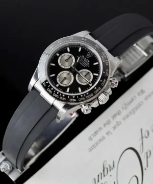 Daytona 126519 AVF 1:1 Best Edition Black/Silver Dial on Oysterflex Strap DD4131 (Mod)
