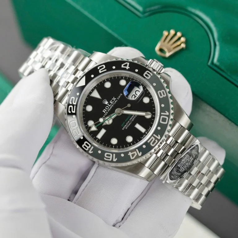 GMT-Master II 126710 GRNR 904L Steel Clean Plus 1:1 Best Edition on Jubilee Bracelet DD3285 - Image 2