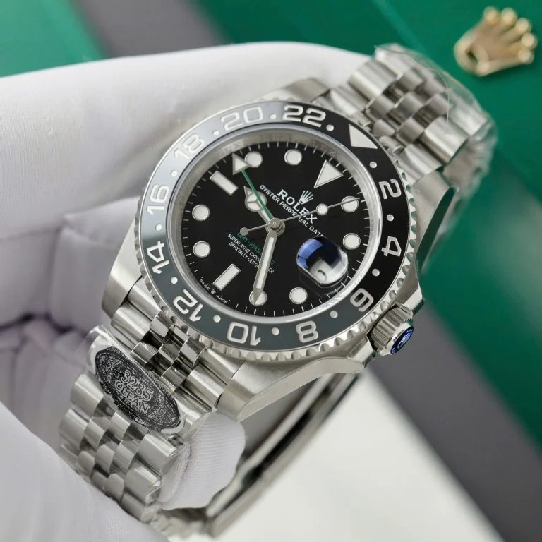 GMT-Master II 126710 GRNR 904L Steel Clean Plus 1:1 Best Edition on Jubilee Bracelet DD3285 - Image 3