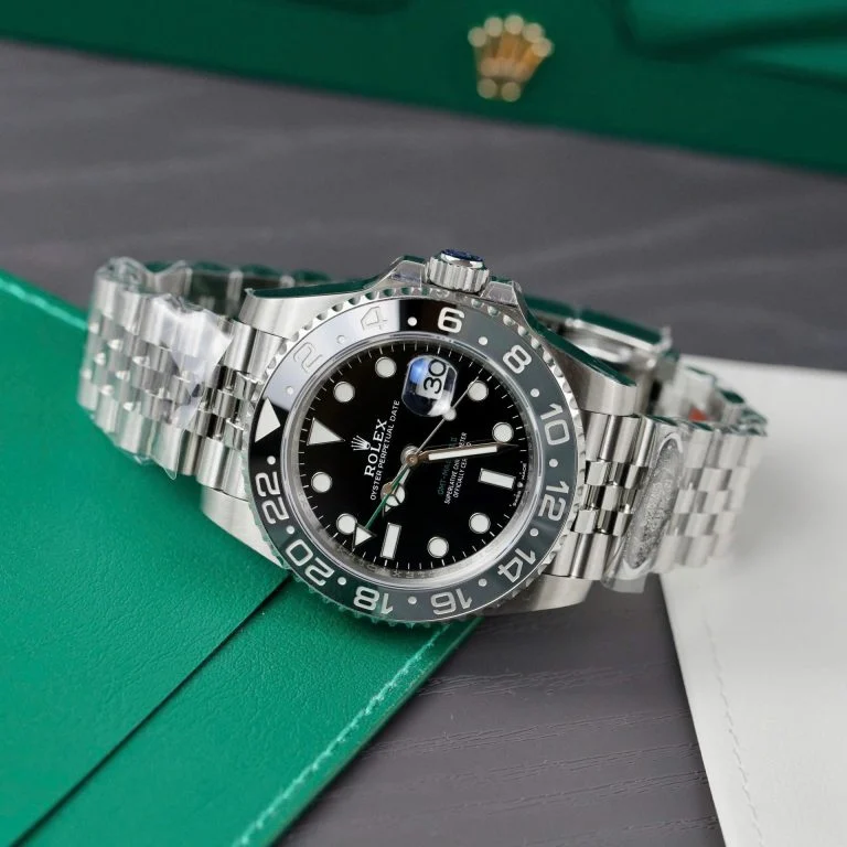 GMT-Master II 126710 GRNR 904L Steel Clean Plus 1:1 Best Edition on Jubilee Bracelet DD3285 - Image 4