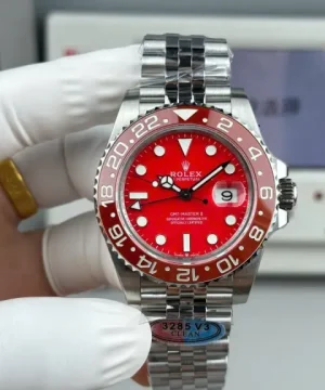 Rolex GMT-Master II Red Dial Calibre 3285 Super Clone Movement 40mm
