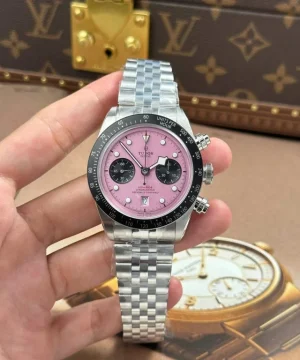 Tudor Black Bay Chronograph Pink Dial Super Clone