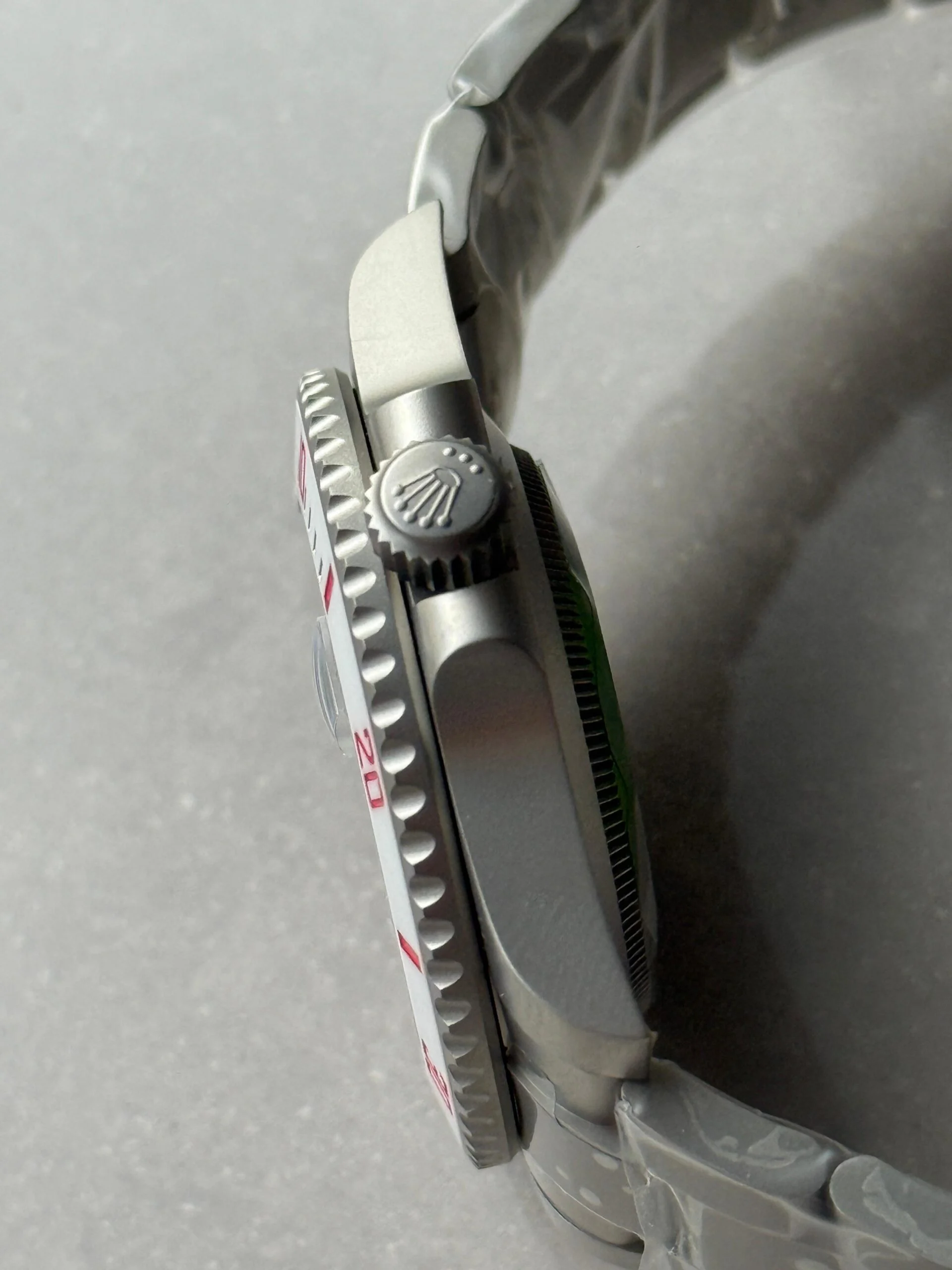 Submariner DIW Sandblasted VSF 1:1 Best Edition Grey Dial on SS Bracelet VS3135 - Image 6