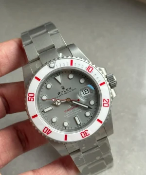 Submariner DIW Sandblasted VSF 1:1 Best Edition Grey Dial on SS Bracelet VS3135