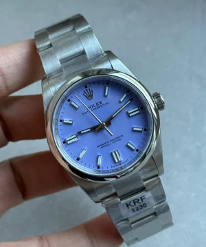 Oyster Perpetual 126000 36mm KRF 1:1 Best Edition 904L Steel Lavender Violett Dial A2824