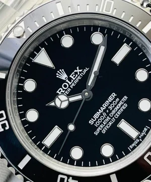 Rolex Submariner No Date Stainless Steel 40mm Black Dial 114060