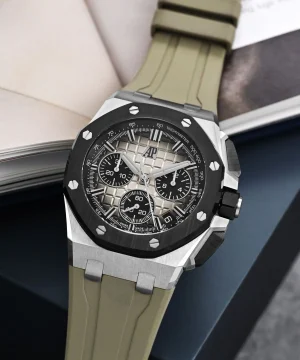Royal Oak Offshore 26420 43mm SS/RU Brown/Blk APSF SH4401 Super Clone Super Clone