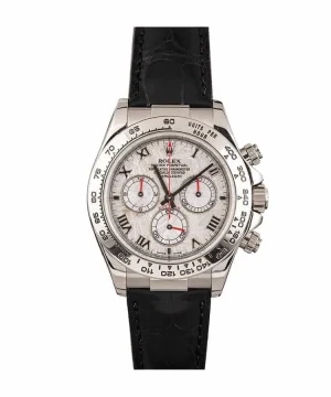 Rolex Daytona 116519 “White Roman Dial” Super Clone Super Clone